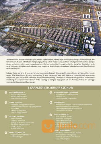 Astha, Cluster Pertama di Respati Suvarna Sutera