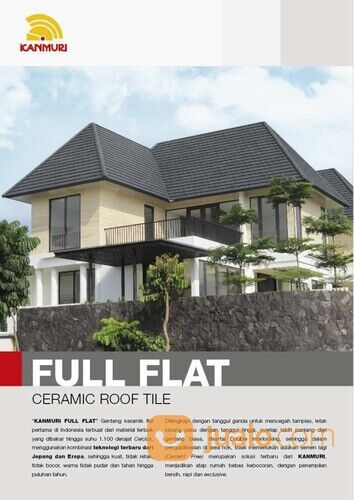 Genteng Keramik Kanmuri Full Flat Exclusive Color
