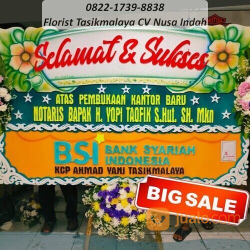 0822-1739-8838, Toko Bunga Papan Tasikmalaya Free Ongkir