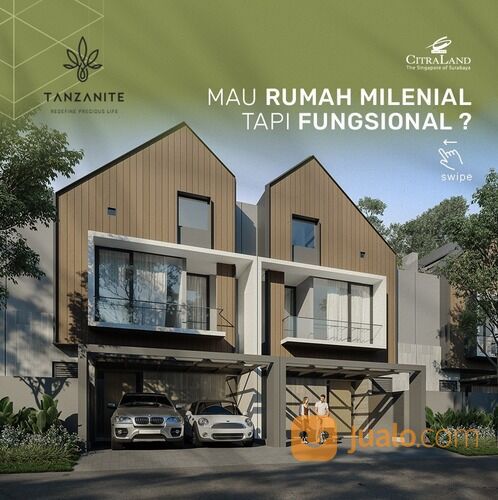 Rumah Citraland Diamond Hill Surabaya Tanzanite Terbaru Murah bisa KPR