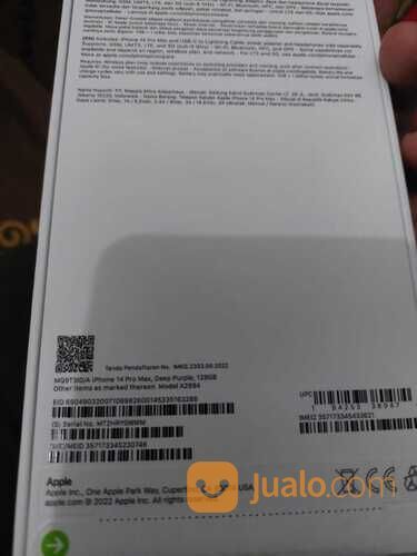 HP IPHONE 14 PRO MAX GARANSI RESMI IBOX