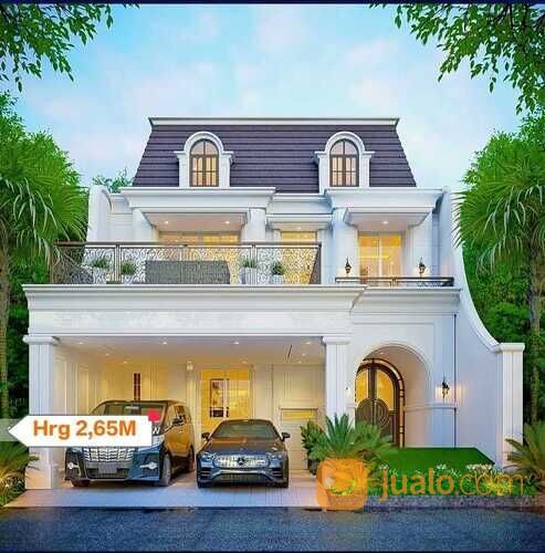 RUMAH MEWAH DESIGN AMERICAN MODERN DEKAT PINTU TOL SAWANGAN (FREE BIAYA BIAYA)