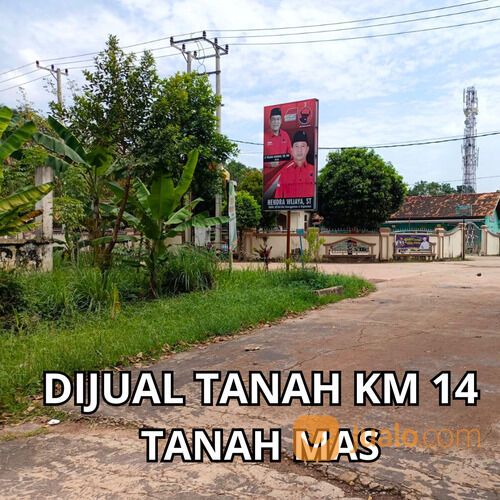 tanah lokasi TANAH MAS KM 14