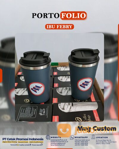 Cetak Mug Gelas Cangkir Kopi Aesthetic Lucu Custom Keramik Kualitas Premium