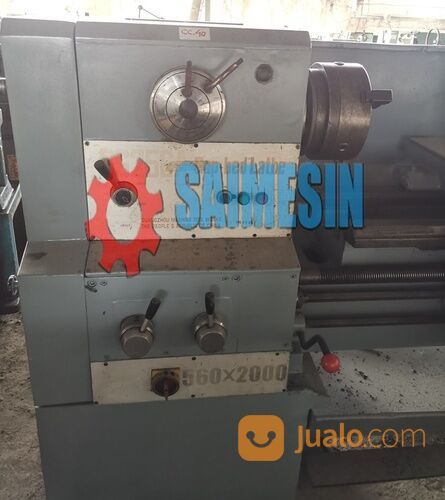 MESIN BUBUT C6256A 2 METER