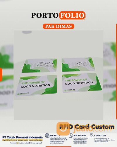 Cetak Kartu Rfid Proximity Kartu Akses Card 125 khz Kualitas Premium