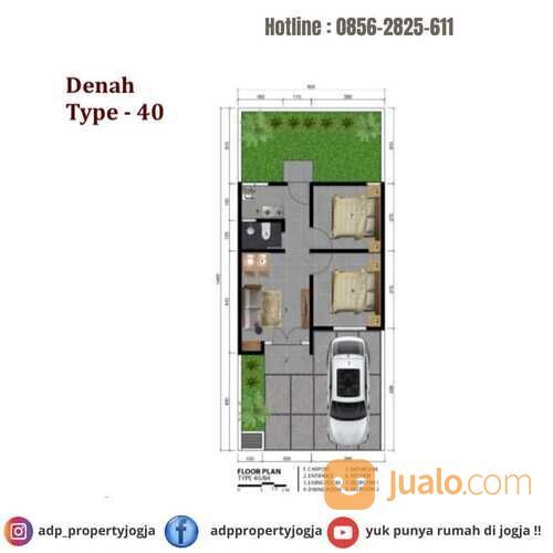 RUMAH 1 LANTAI SIAP BANGUN DI JL WATES KM 9 GAMPING SLEMAN DEKAT RS MITRA SEHAT JOGJA