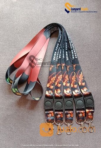 Pabrik Cetak Tali ID Card Lanyard Termurah di Surabaya, Hub 082228608282