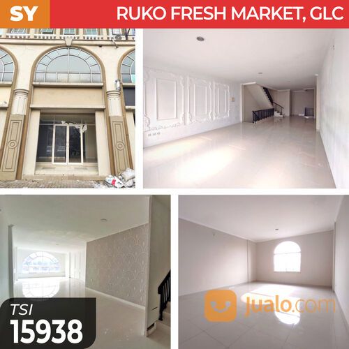 Ruko Fresh Market, Greenlake City, Cipondoh, 4.5x15 m², 4 Lt, HGB (TSI/15938)