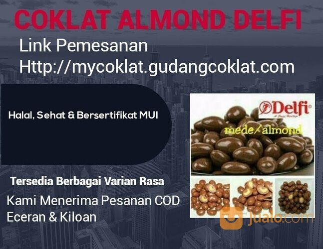 Coklat Almond Delfi