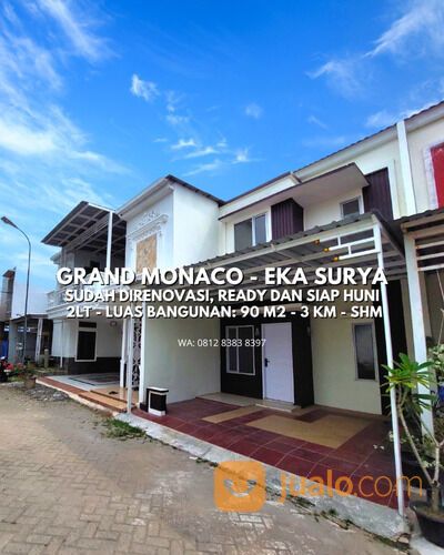 KOMPLEK GRAND MONACO EKA SURYA MEDAN JOHOR - FREE CANOPY, PAGAR DAN MINI BAR