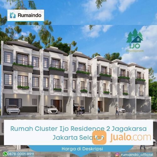 Rumah Cluster Ijo Residence 2 Jagakarsa Jakarta Selatan
