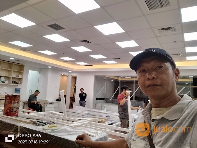 Harga Pemasangan Plafond Gyptile Modul 60 x 60, update terbaru (Bahan + Upah)