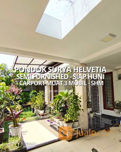 RUMAH SIAP HUNI MEWAH DI KAWASAN ELITE PONDOK SURYA MEDAN HELVETIA