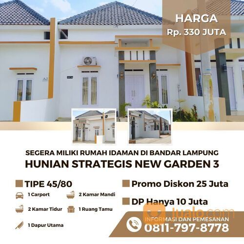 CICILAN RINGAN CALL 0811-7978-778 Perumahan Murah Di Bandar Lampung