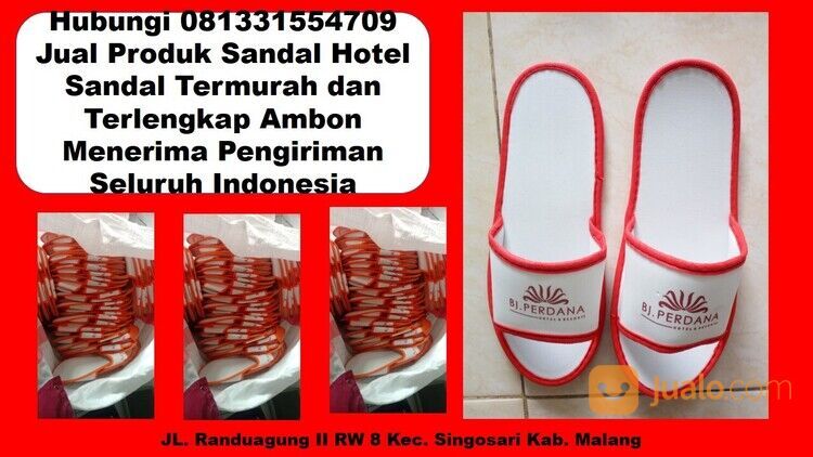 Hubungi 081331554709 - Sandal Hotel Dan Sabun Hotel Ambon