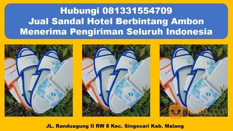 Hubungi 081331554709 - Sandal Hotel Dan Sabun Hotel Ambon