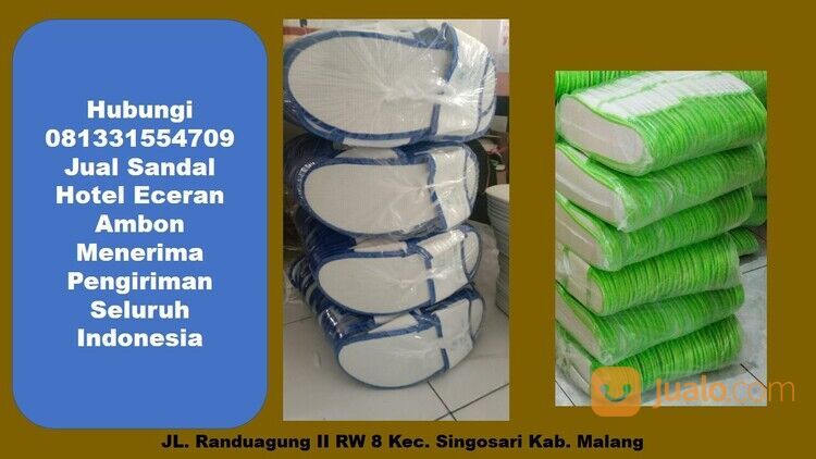 Hubungi 081331554709 - Sandal Hotel Dan Sabun Hotel Ambon