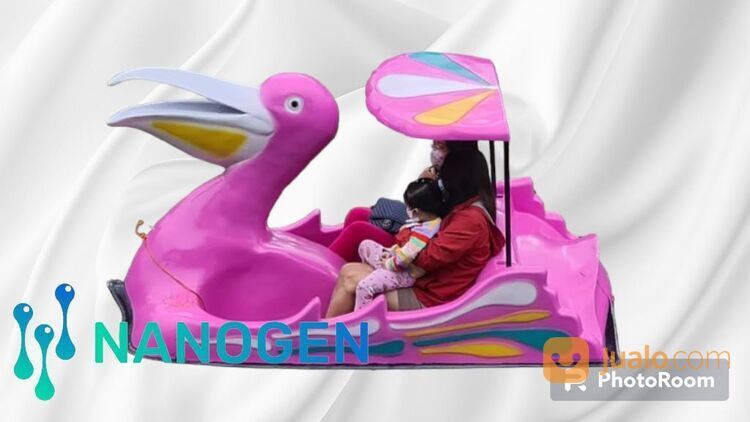 sepeda air goes pelikan pink murah