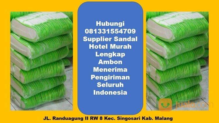 Hubungi 081331554709 - Murah Sandal Hotel Harga 1000 Ambon