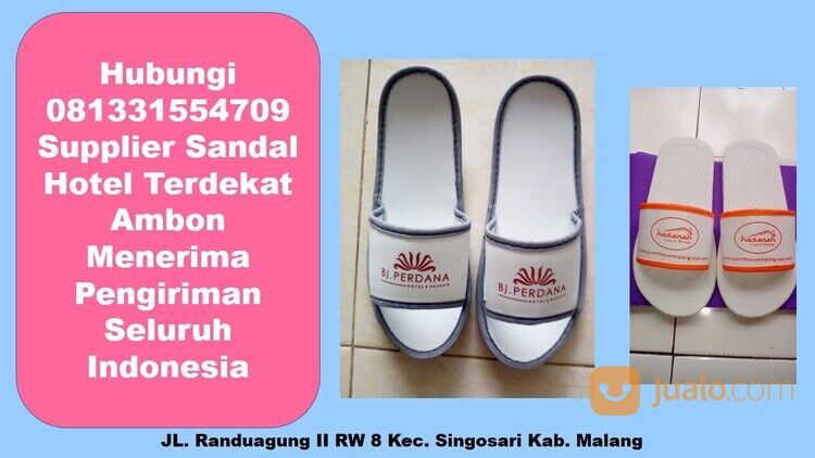 Hubungi 081331554709 - Murah Sandal Hotel Harga 1000 Ambon