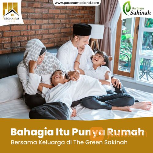 Perumahan Terjangkau The Green Sakinah Sawangan DP 3 Juta Cicilan Flat 3 Jutaan Free Biaya