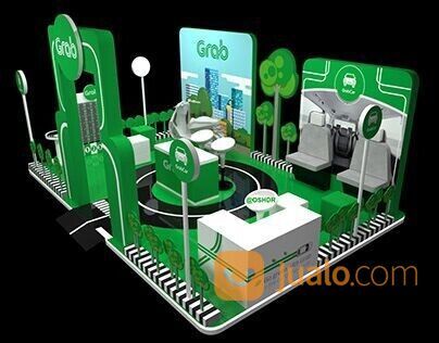 pembuatan booth grab pameran dan exhibition