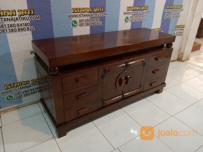 Bufet TV cantik asli jepara78