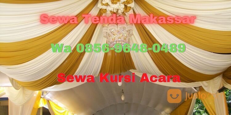 Wa 085696480489 Sewa Tenda dan Kursi di Gowa dan Makassar