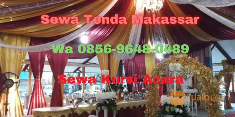 Wa 085696480489 Sewa Tenda dan Kursi di Gowa dan Makassar