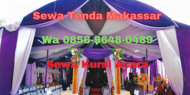 Wa 085696480489 Sewa Tenda dan Kursi di Gowa dan Makassar