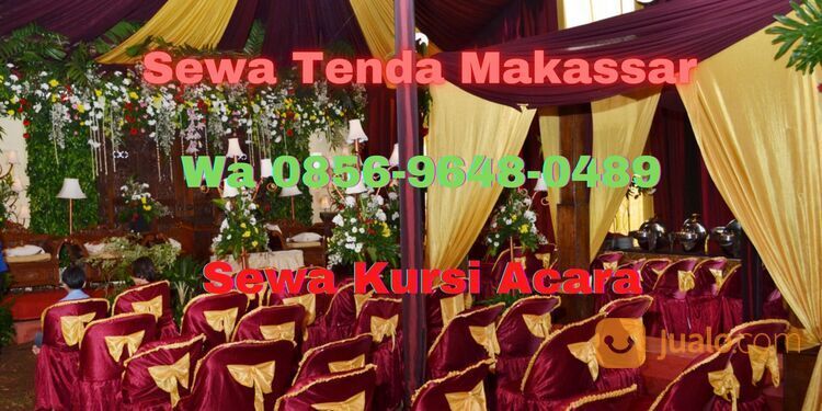 Wa 085696480489 Sewa Tenda dan Kursi di Gowa dan Makassar
