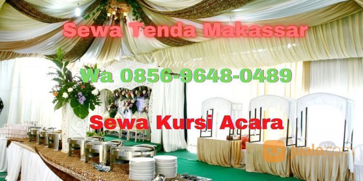 Wa 085696480489 Sewa Tenda dan Kursi di Gowa dan Makassar