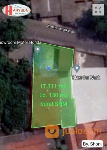 Gudang 2 lantai 311m2 Bekasi