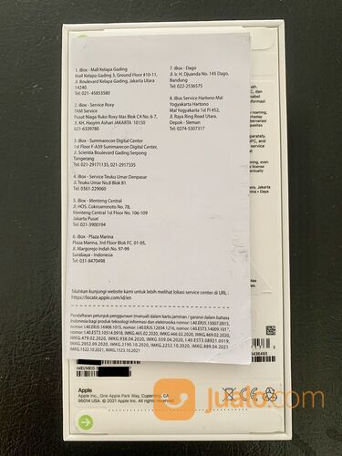 SALE !!! Apple iPhone 13 128GB, Midnight, Garansi iBox 1 Tahun