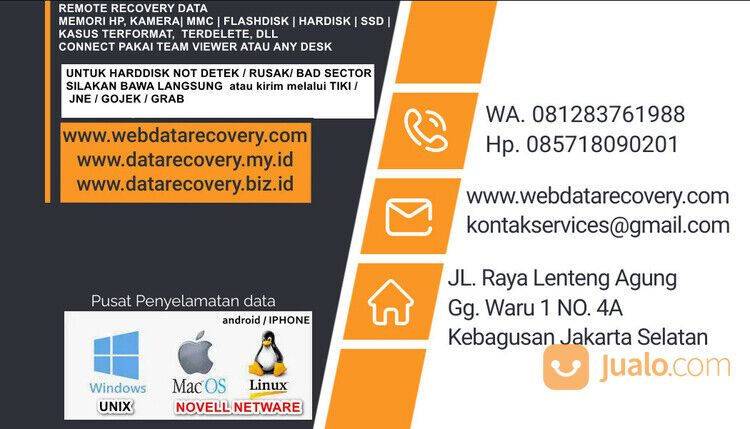Data recovery harddisk