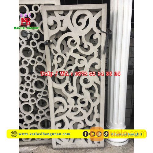 GRC Krawangan Klasik Ruang Tamu