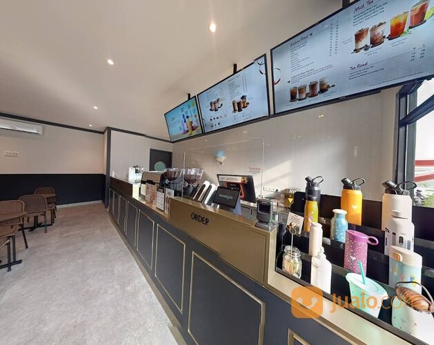 kopi kenangan meja bar dan kursi