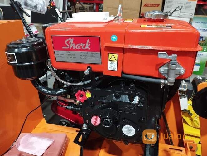 Diesel Engine SHARK R 195 12HP / 12 HP Mesin Penggerak 12 PK