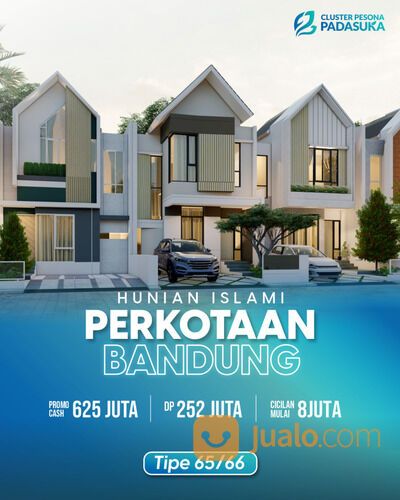 menarik rumah mewah type 50/65 di perumahan arcamanik bandung