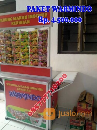 Usaha kekinian Warmindo Booth Portable