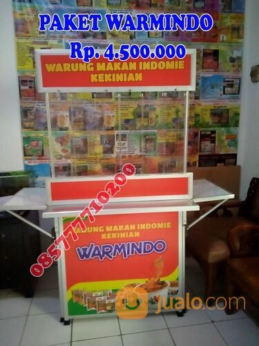 Usaha kekinian Warmindo Booth Portable