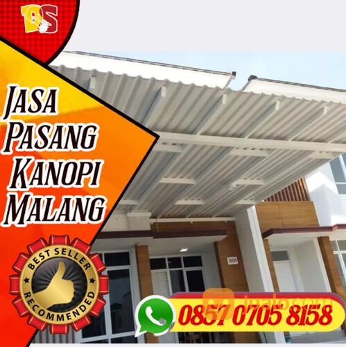 WA0857-0705-8158, Jasa kanopi besi hollow per meter Blitar