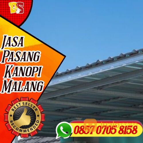 WA0857-0705-8158, Jasa kanopi besi hollow per meter Blitar
