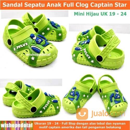 Sandal Karet Anak Captain S Clog Slop