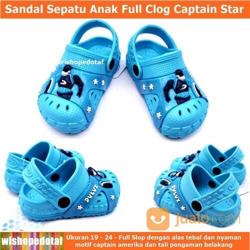 Sandal Karet Anak Captain S Clog Slop