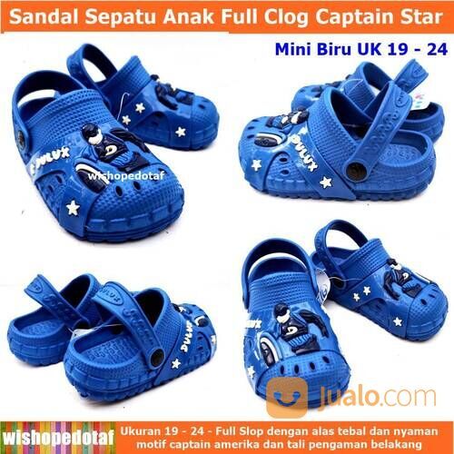 Sandal Karet Anak Captain S Clog Slop