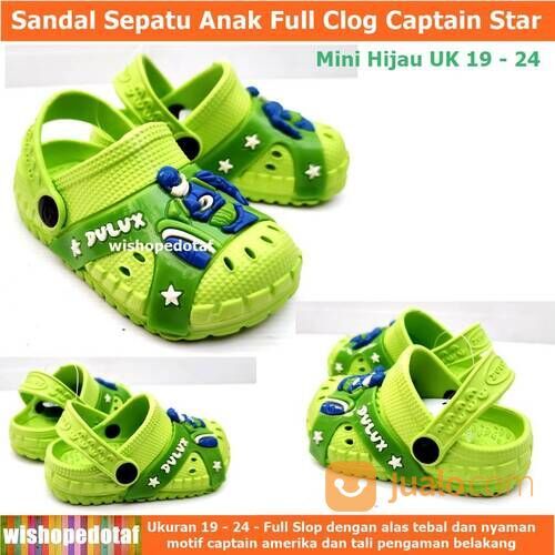 Sandal Karet Anak Captain S Clog Slop