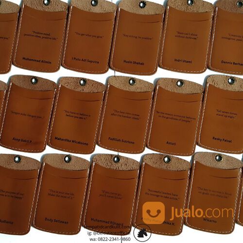 Tempat ID Card Kulit Banjarmasin | WA 082223419860