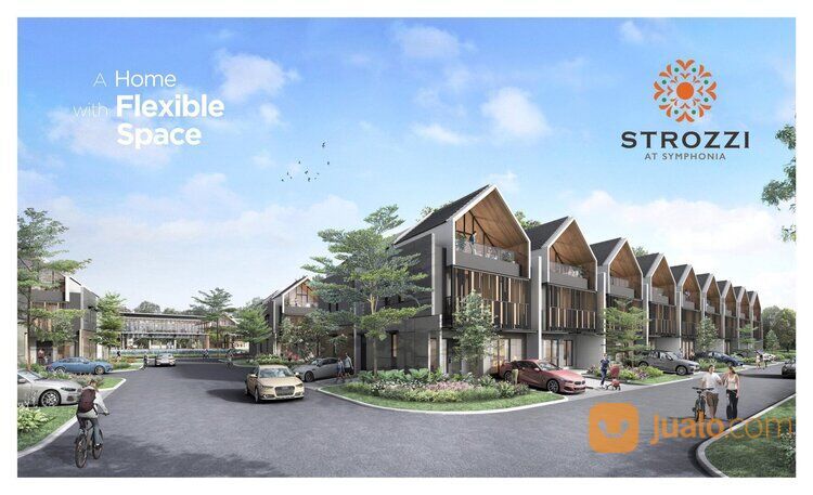 Cluster Strozzi Rumah Baru di Summarecon Serpong